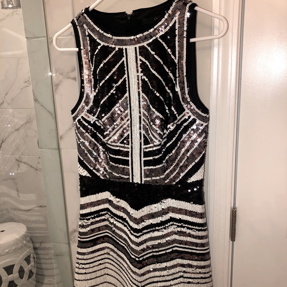 Guess Sequin A-line Dress. Size 4